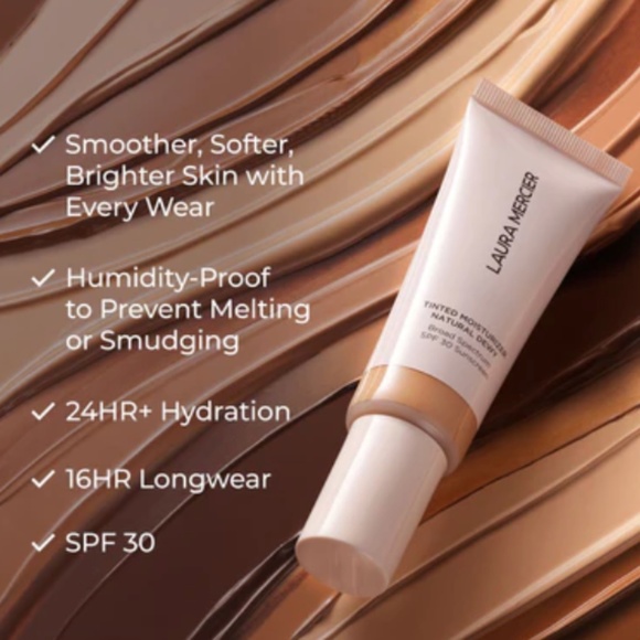 NWT Laura Mercier Tinted Moisturizer Natural Dewy SPF 30 – 3N Sand - Picture 5 of 8